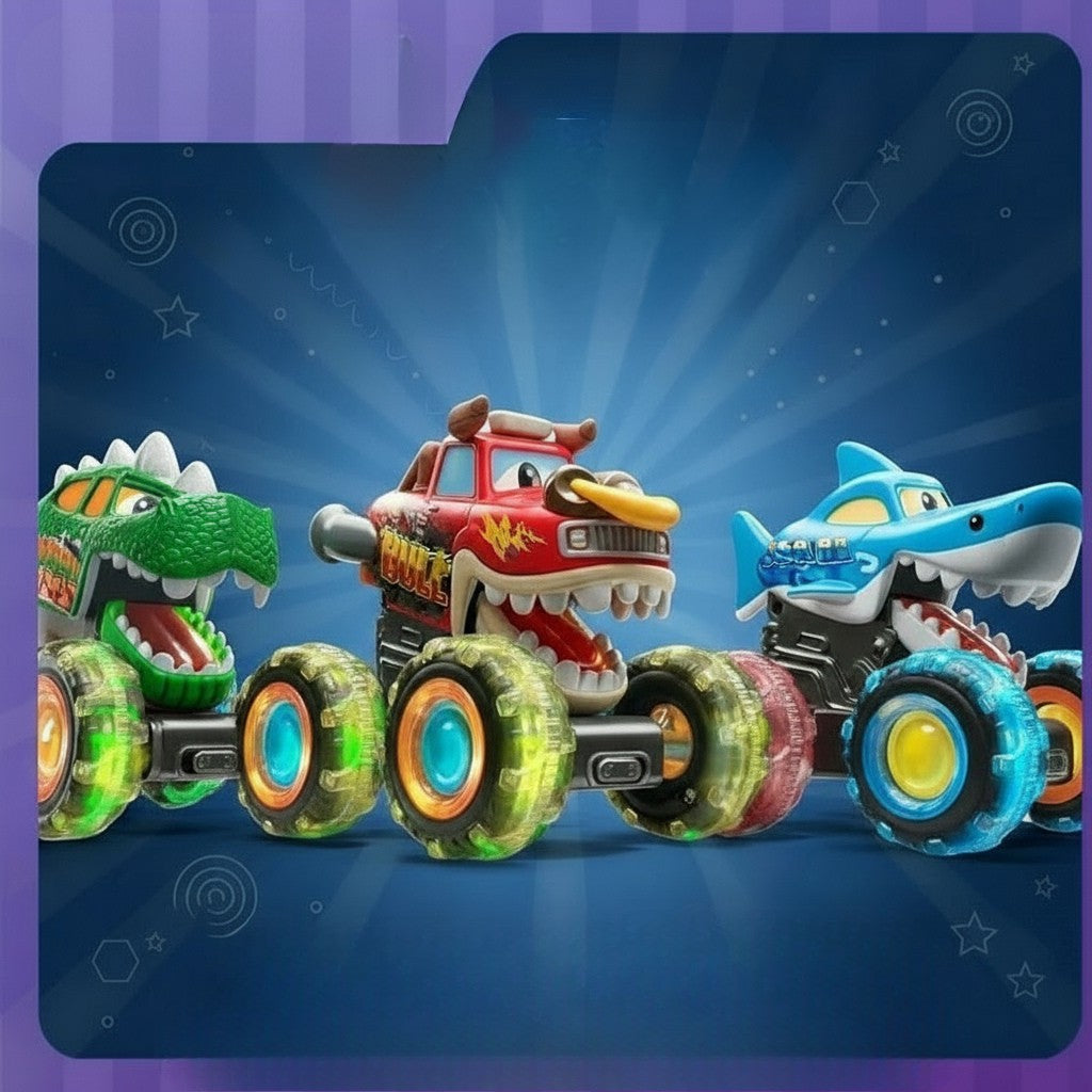 GlowRover – Strong & Shockproof – RC Monster Truck
