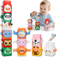 Thumbnail for StackAnimals – Fun & Educational – Animal Stacking Play Set
