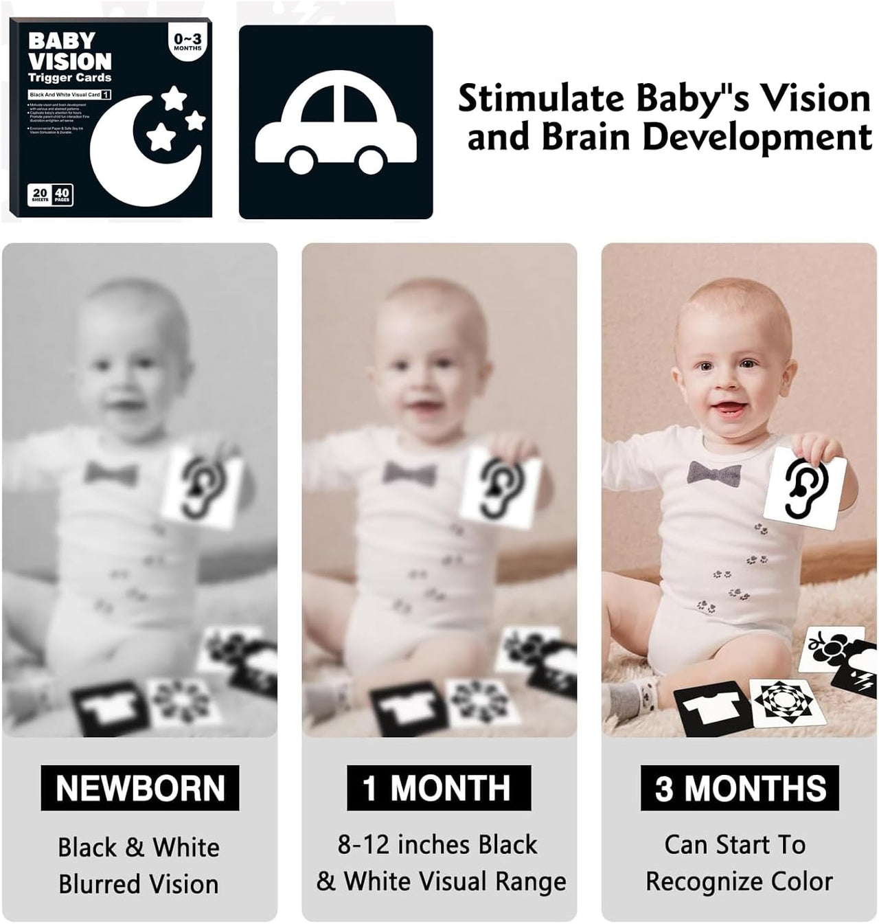 VisionBook – Educational & Informative – Baby Cognition Picture Book
