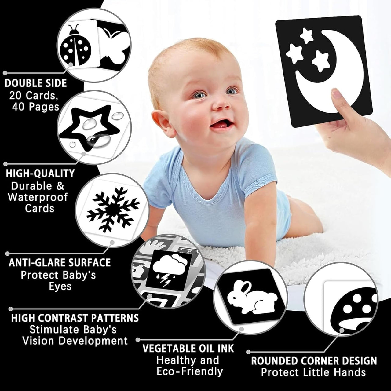 VisionBook – Educational & Informative – Baby Cognition Picture Book