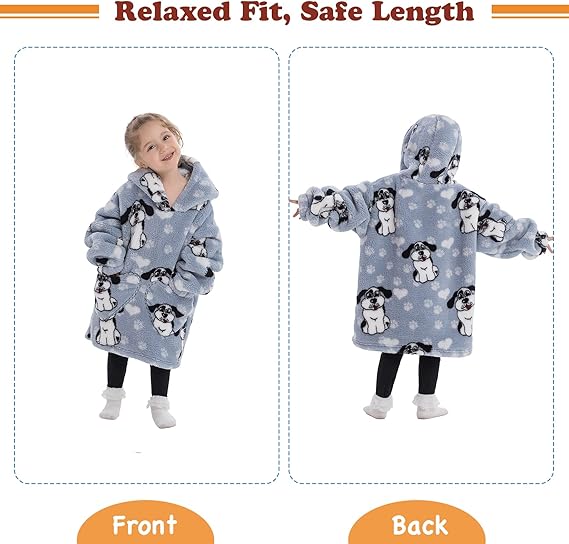 HappySnug – Cute and comfortable – Children's blanket with hood