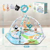 Thumbnail for SensoryHaven – 8-in-1 Growth & Play – Baby Play Mat