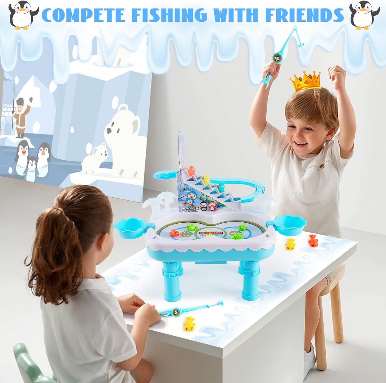 PenguinFun – Family & Kids – Fish & Penguin Game