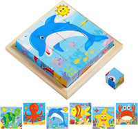 Thumbnail for CubePuzzle – Fun & Educational - 3D Wooden Blocks Puzzle