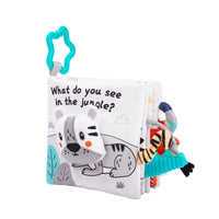 Thumbnail for Soft Sensory Book – Feeling & Discovery - Baby Booklet