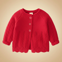 Thumbnail for CozyCub – Comfortable & Stylish – Knitted Children's Cardigan Sweater