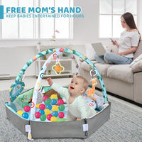 Thumbnail for SensoryHaven – 8-in-1 Growth & Play – Baby Play Mat