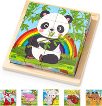 Thumbnail for CubePuzzle – Fun & Educational - 3D Wooden Blocks Puzzle