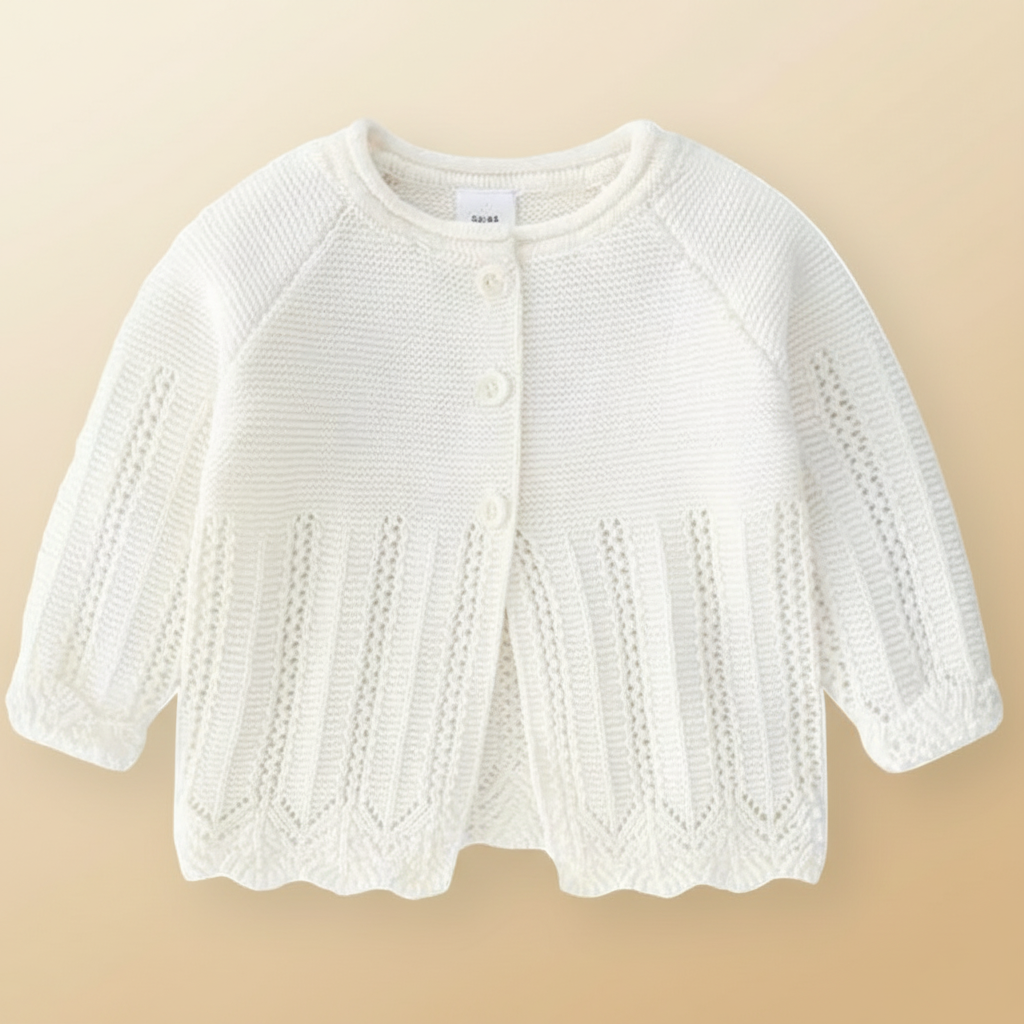 CozyCub – Comfortable & Stylish – Knitted Children's Cardigan Sweater