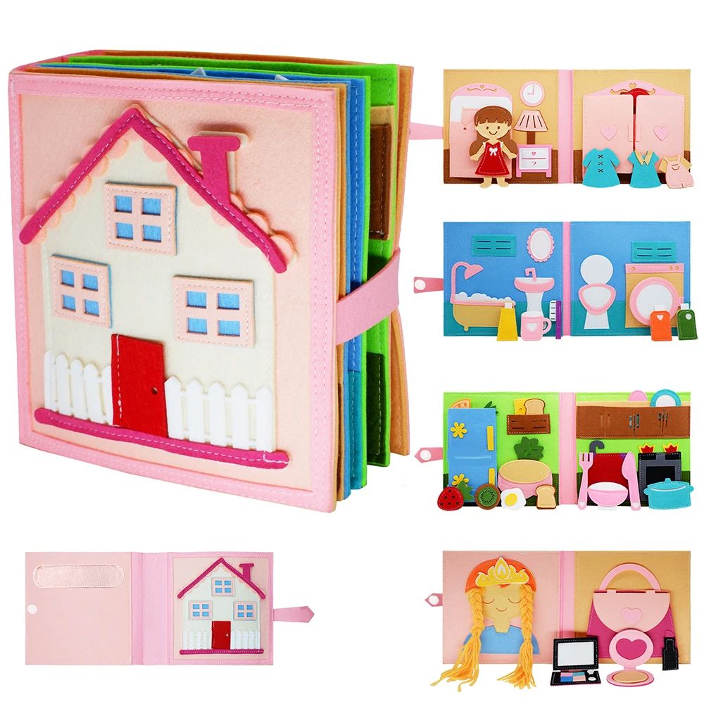 Life Skills Book – Play & Learn - Activity Book Toddler