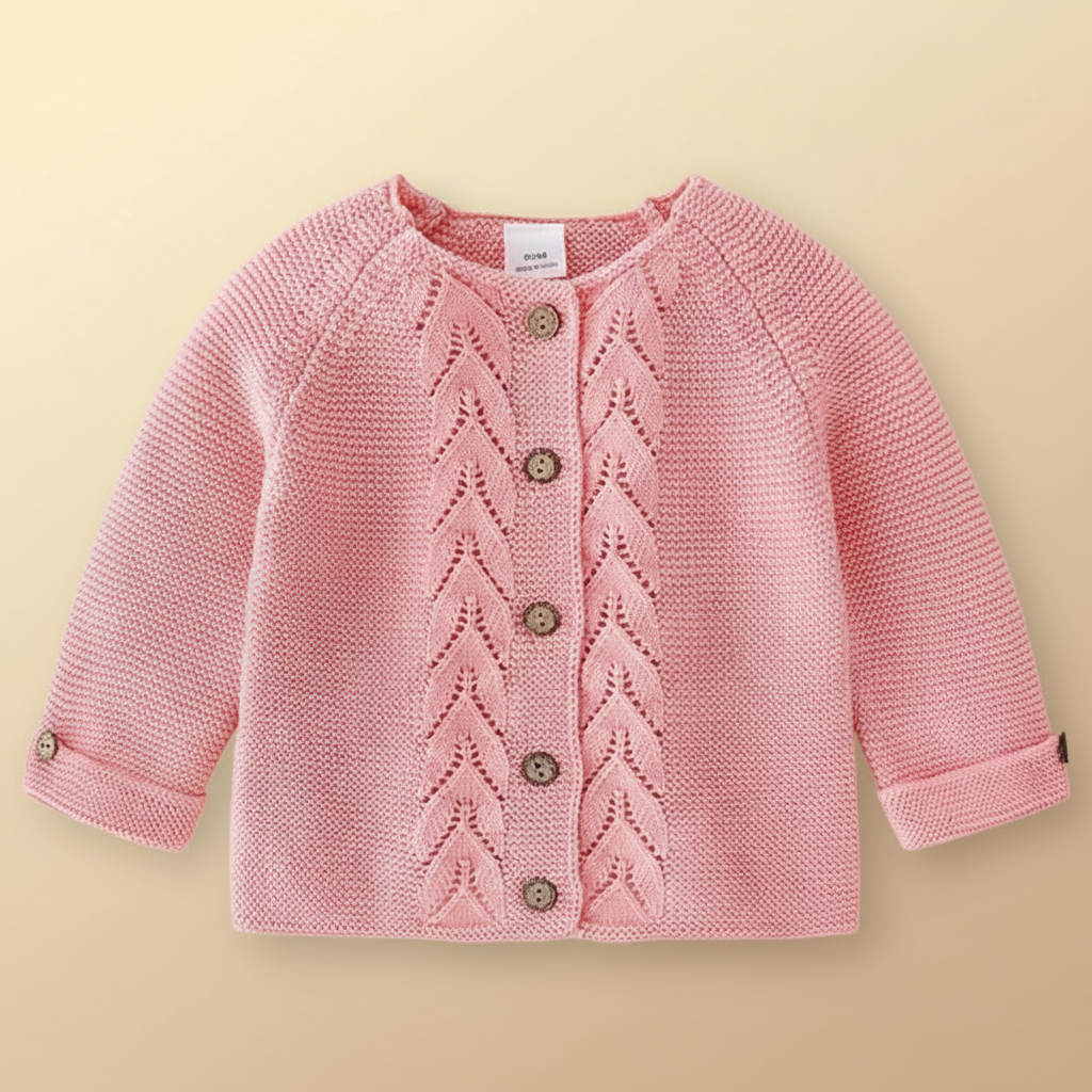 CozyCub – Comfortable & Stylish – Knitted Children's Cardigan Sweater