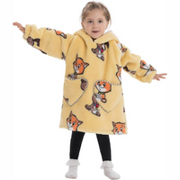 Thumbnail for HappySnug – Cute and comfortable – Children's blanket with hood