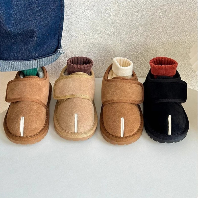 CozyStep Kids – Warm & Independent - Djamena Velcro Shoes