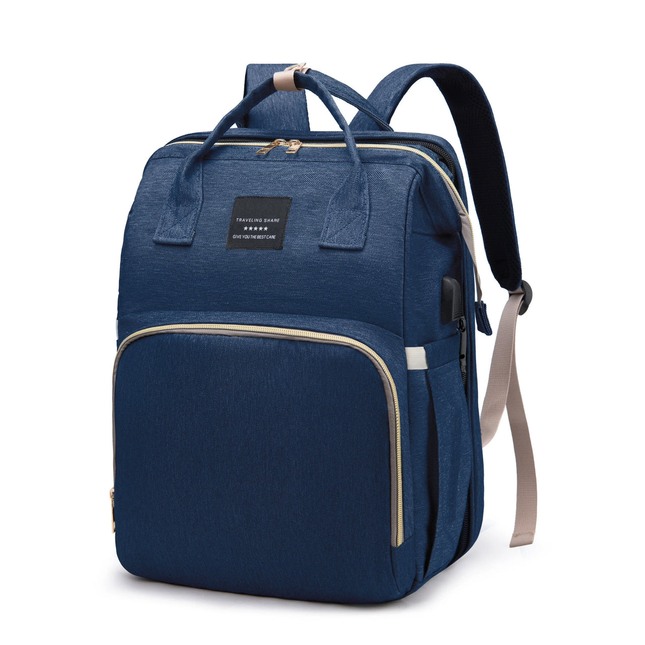 Nuvella Baby – Always Prepared – Multifunctional Diaper Bag with Bed