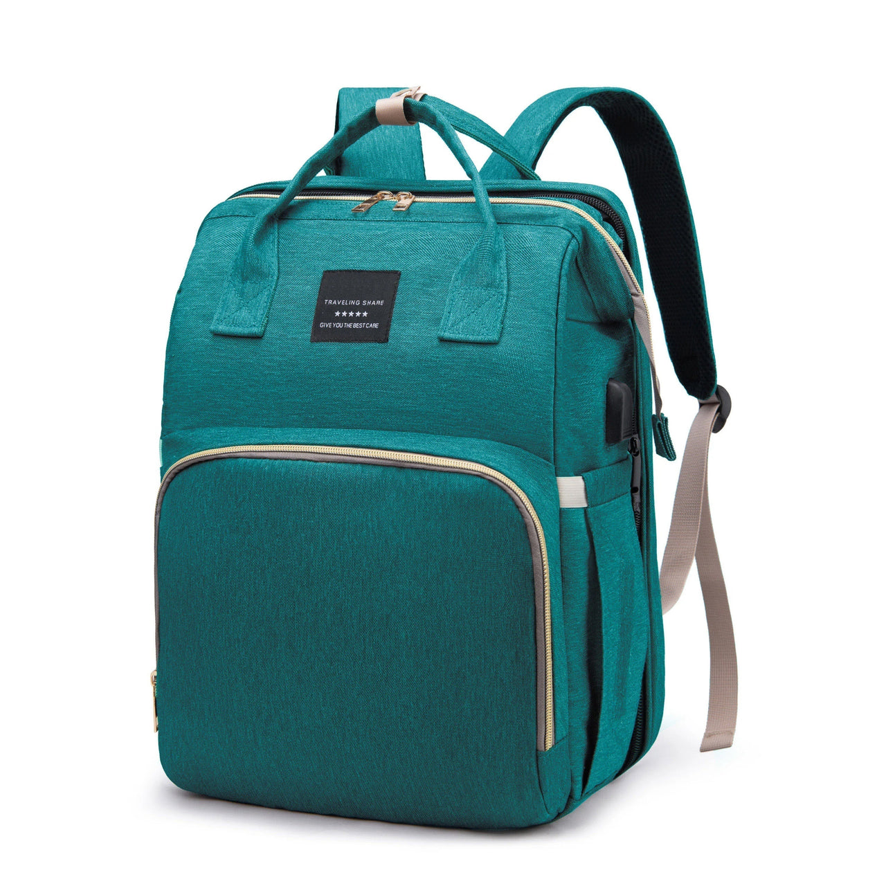 Nuvella Baby – Always Prepared – Multifunctional Diaper Bag with Bed