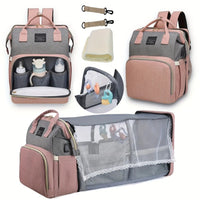 Thumbnail for Nuvella Baby – Always Prepared – Multifunctional Diaper Bag with Bed