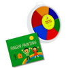 Paint Wheel™ - Paint with finger paints - Painting set for children