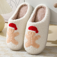 Thumbnail for Northern Lights Kids - Warm & Festive - Plush patterned Christmas slippers