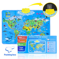 Thumbnail for LittleExplorers – Learning & Playing – Animal World Map