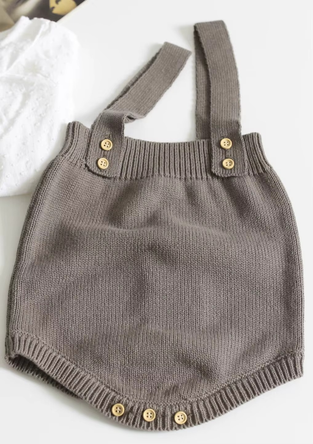 Mini Fashion™ - Cute Knitted Baby Romper