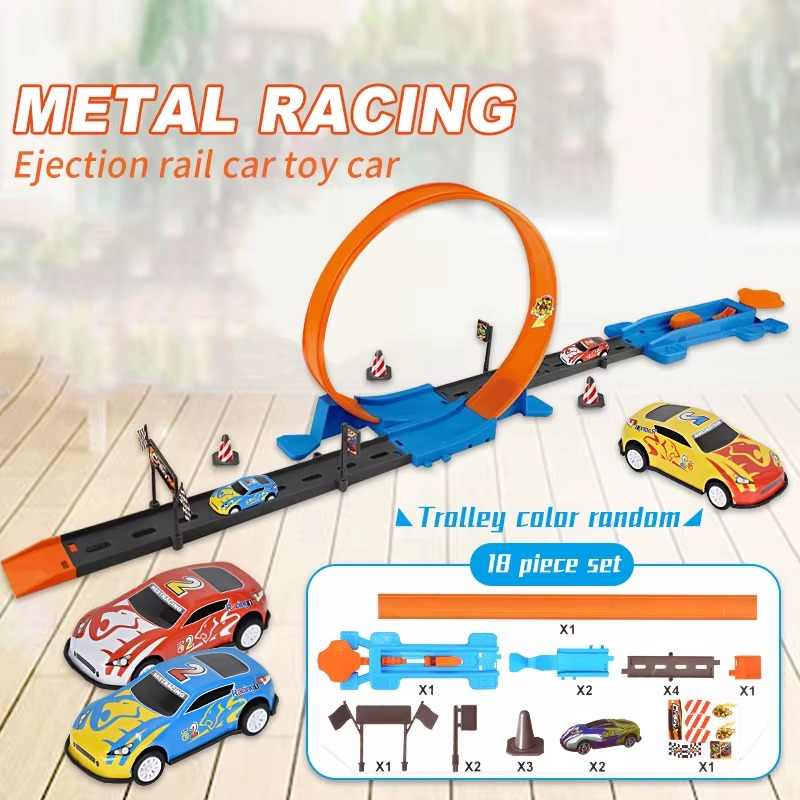 Double Race Track™ - Creative & Fun - Looping Race Track