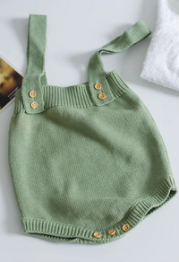 Thumbnail for Mini Fashion™ - Cute Knitted Baby Romper