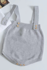 Thumbnail for Mini Fashion™ - Cute Knitted Baby Romper
