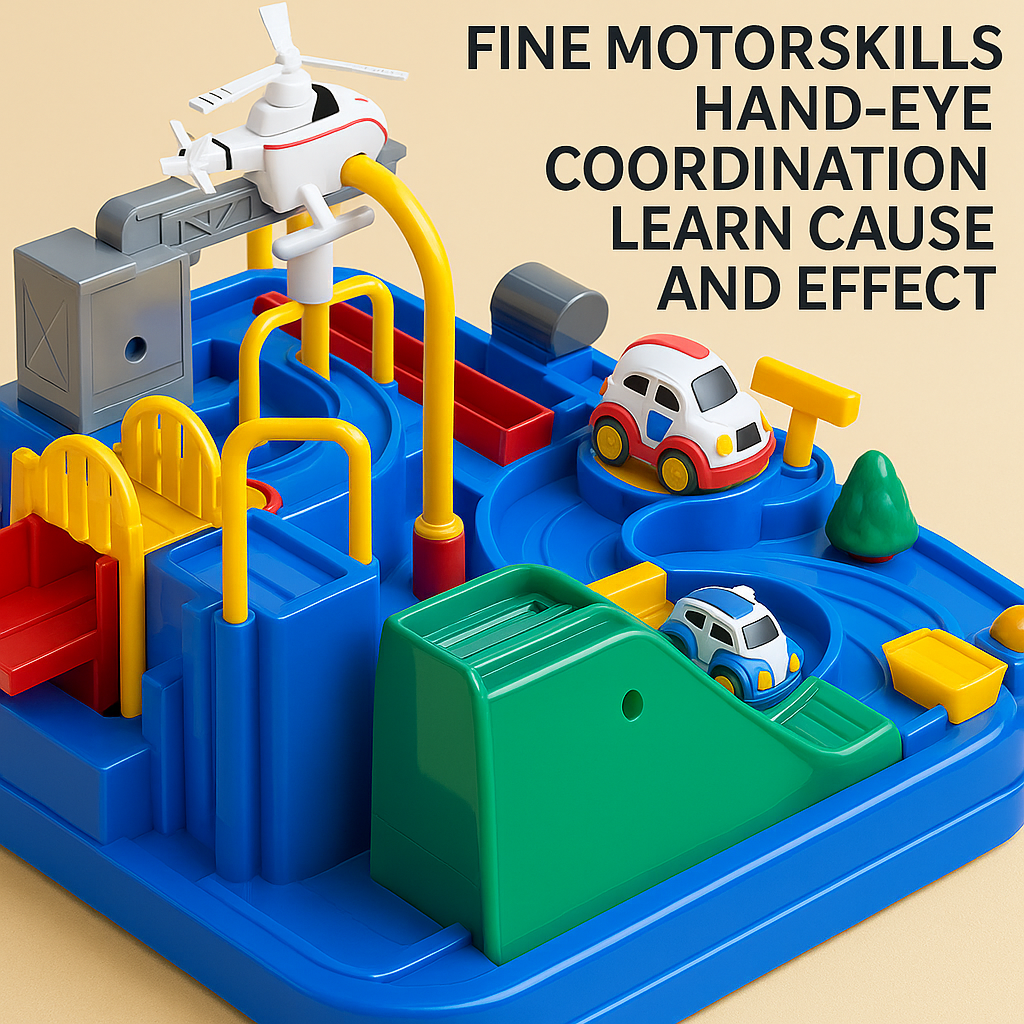 Car Adventure - Exercise your brain - Cars in the city