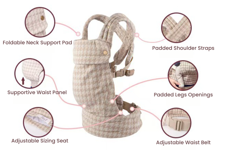 Snug Sling™ – Soft & Close - Baby & Toddler Carrying Bag