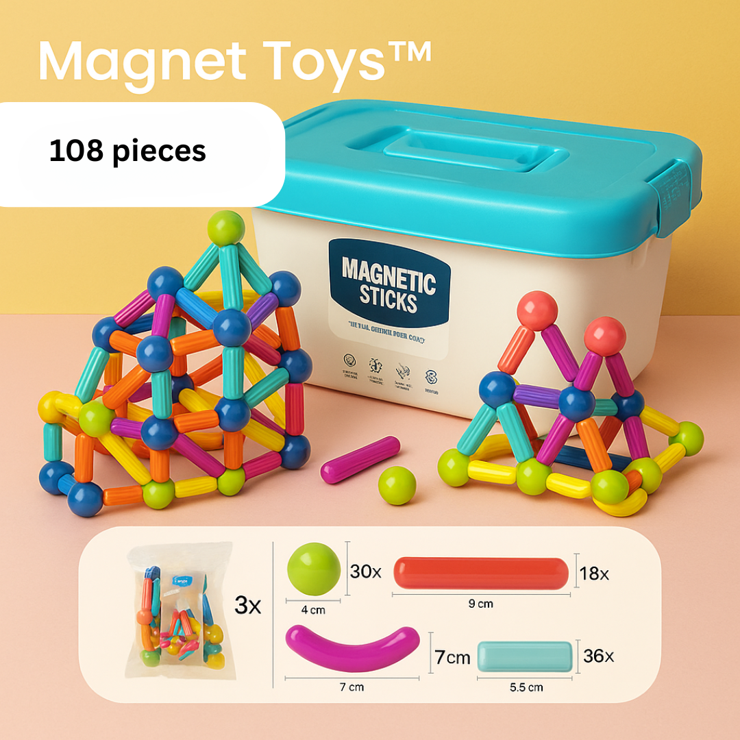 Magnet Toys™ - Get creative with magnets - Magnetic Sticks