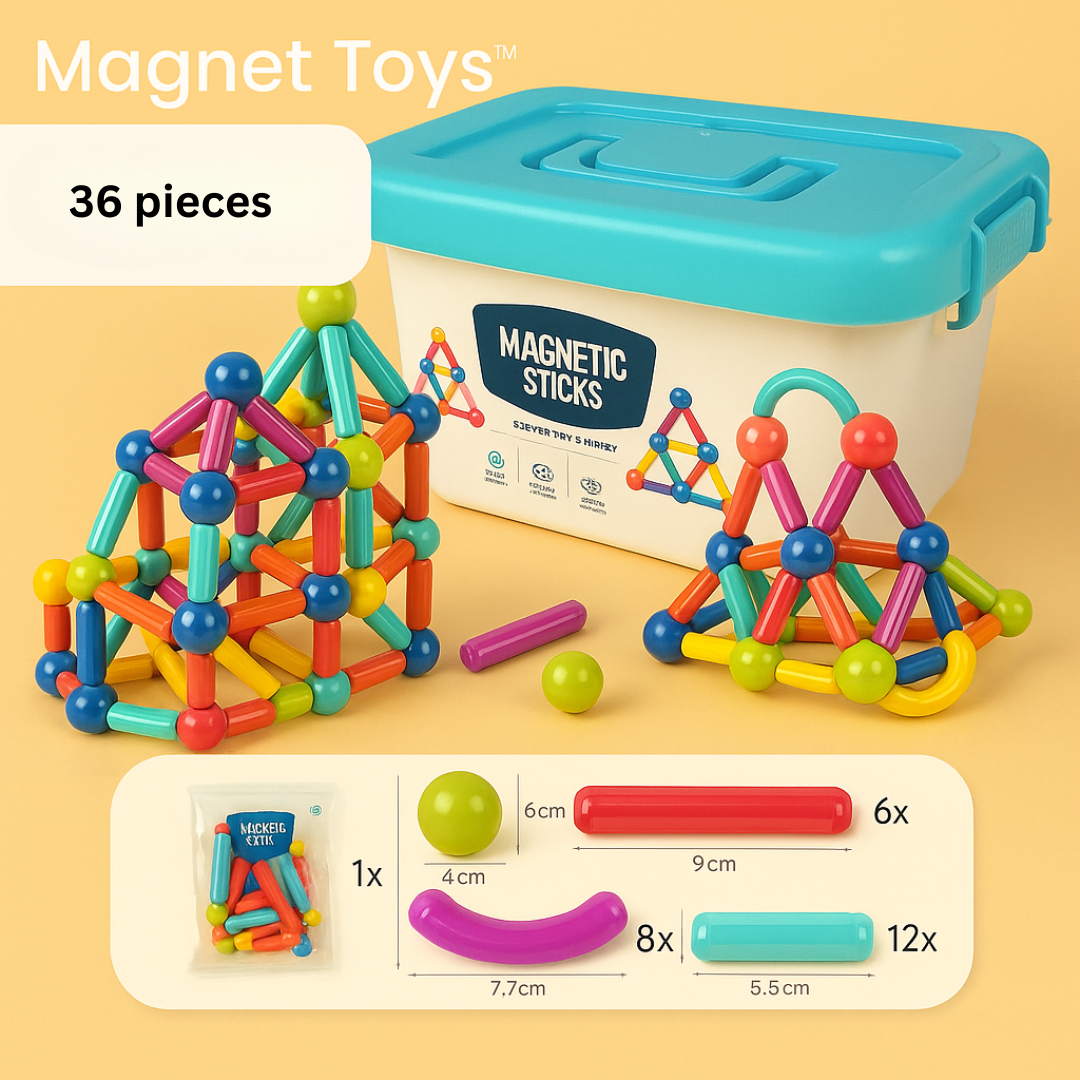 Magnet Toys™ - Get creative with magnets - Magnetic Sticks