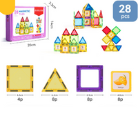 Thumbnail for Magnet Toys - Develop Creativity - Magnetic Tiles