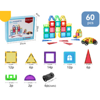 Thumbnail for Magnet Toys - Develop Creativity - Magnetic Tiles