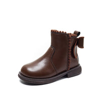 Thumbnail for Mini Fashion – Comfort & Style - Leather Ankle Boots