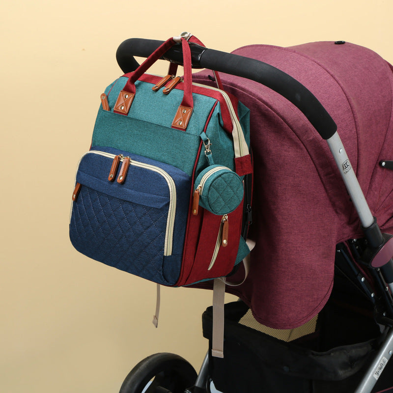 TravelNest – Always a Resting Place - 2-in-1 Diaper Bag with Baby Bed