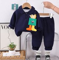Thumbnail for Mini Fashion™ - Cute Fries - Two-piece Outfit