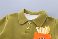 Thumbnail for Mini Fashion™ - Cute Fries - Two-piece Outfit