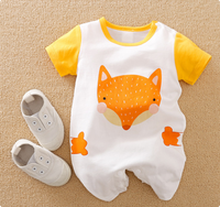 Thumbnail for Mini Fashion™ - Comfort For Every Night - Short-Sleeve Pajama Bodysuit