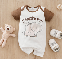 Thumbnail for Mini Fashion™ - Comfort For Every Night - Short-Sleeve Pajama Bodysuit