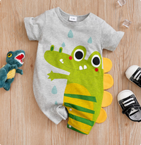 Thumbnail for Mini Fashion™ - Comfort For Every Night - Short-Sleeve Pajama Bodysuit