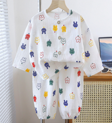 Mini Fashion™ - Airy Material - Linen Dress Set