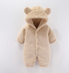 Mini Fashion™ - With Hood - Fleece Romper