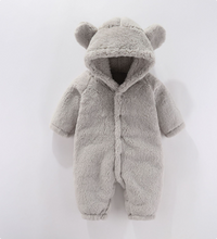 Thumbnail for Mini Fashion™ - With Hood - Fleece Romper