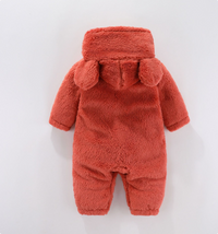 Thumbnail for Mini Fashion™ - With Hood - Fleece Romper