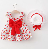 Thumbnail for Mini Fashion™ – Sweet & Summery - Fruit Dress (includes FREE straw hat)