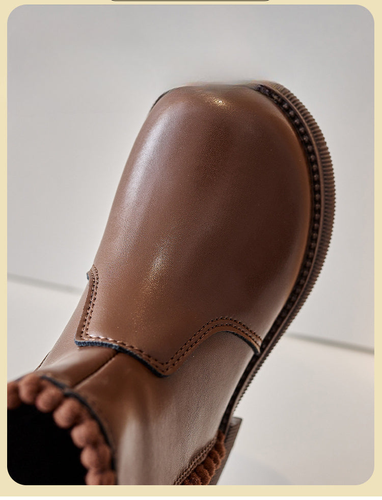 Mini Fashion – Comfort & Style - Leather Ankle Boots