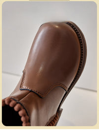 Thumbnail for Mini Fashion – Comfort & Style - Leather Ankle Boots