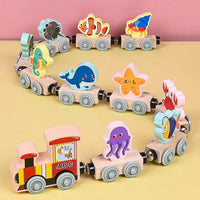 Thumbnail for Tiny Express™ – Colors & Shapes - Wooden Train Toys