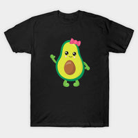 Thumbnail for Mini Fashion™ - Matching With The Family - Avocado T-shirt Black