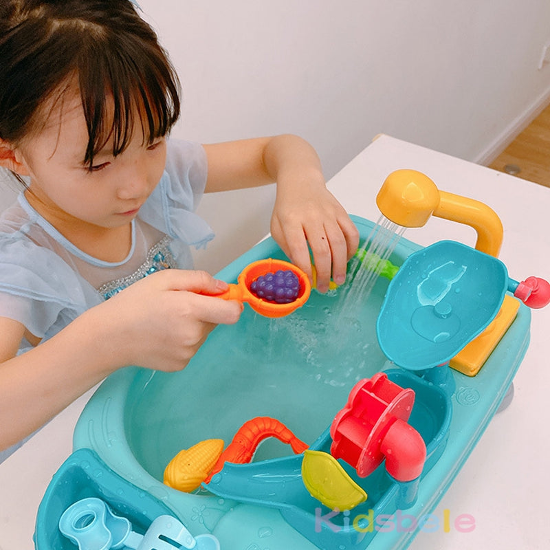 SinkPlay – Imagination & Development – 2-in-1 Play Sink & Fishing Game